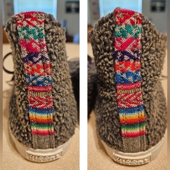 Inkkas Sherpa High Tops Handmade in Peru - Picture 8 of 10